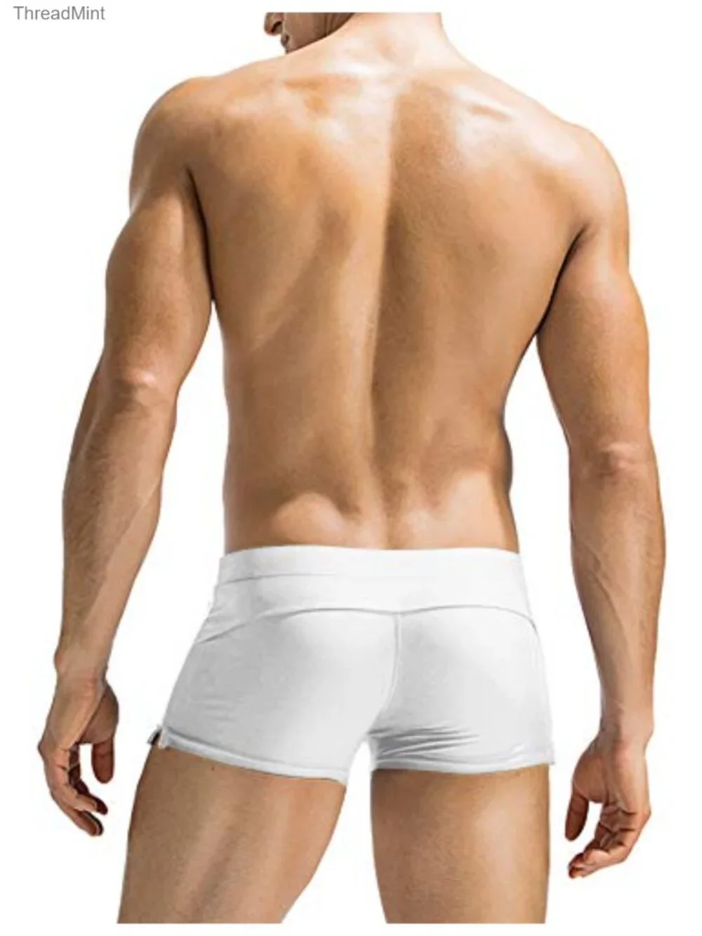 Mens Quick Dry Swim Trunks Slim Fit Briefs Board Shorts Beachwear